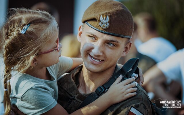 Przysięga wojskowa w Tykocinie
