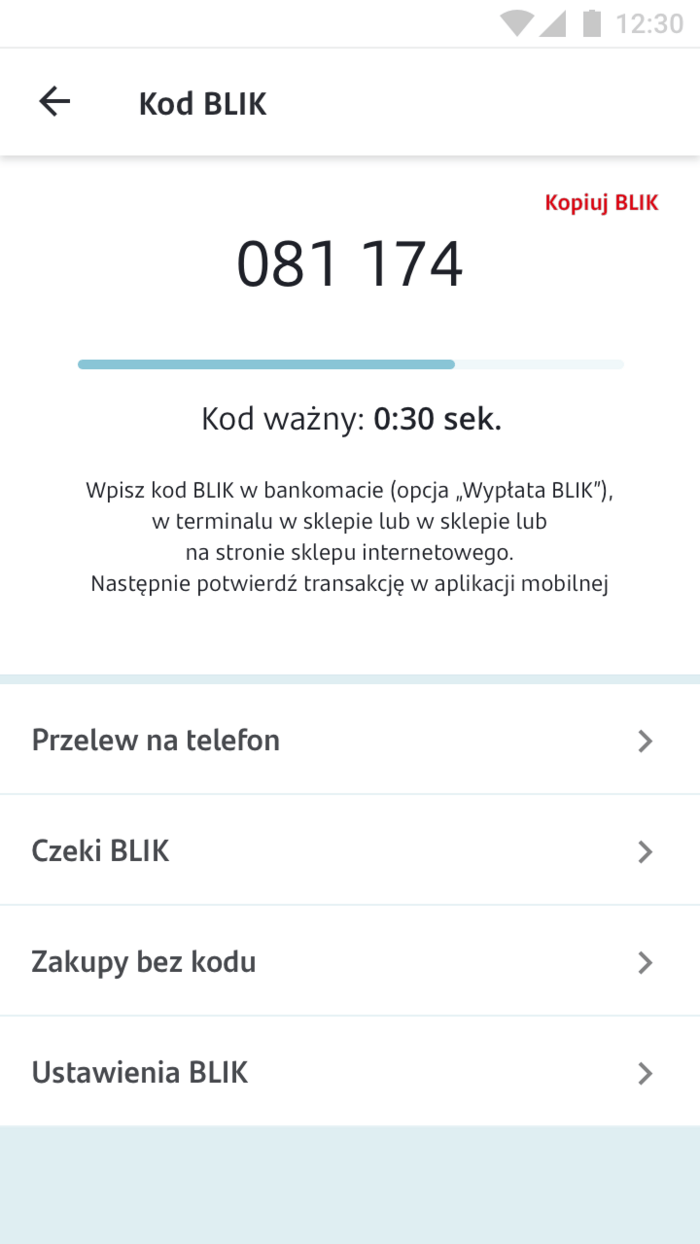 Kod BLIK