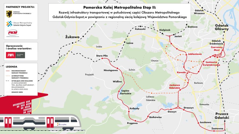 PKM Poludnie mapa