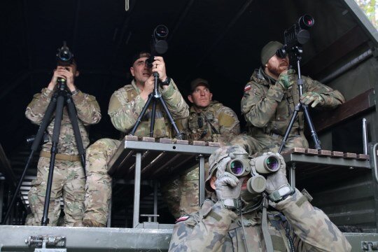 Szkolenie podlaskich Terytorialsów z Batalionową Grupą Bojową NATO