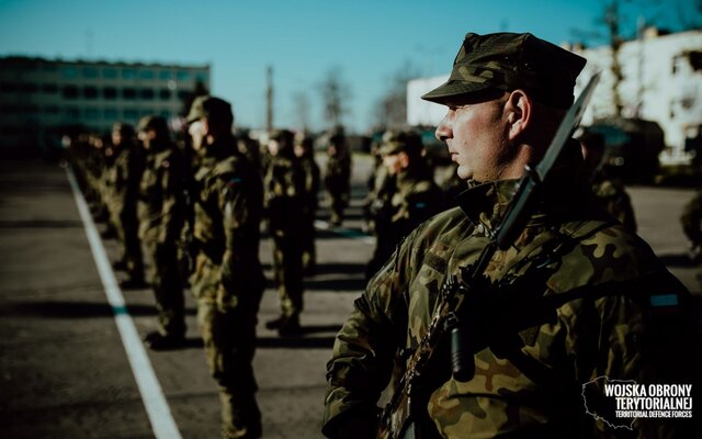 Przysięga wojskowa w BIałymstoku
