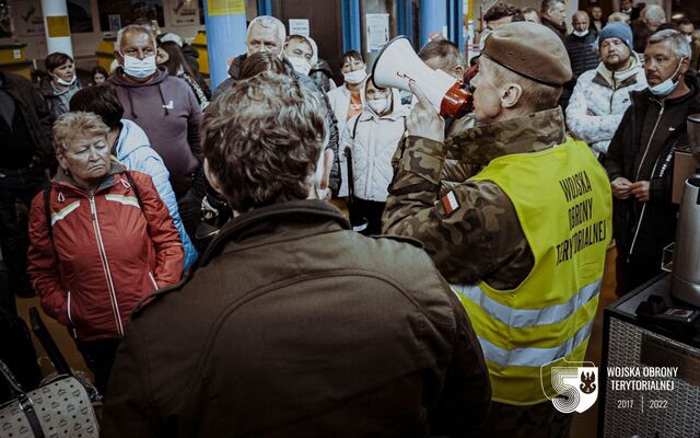 14ZBOT, Szczecin-Goleniów, Przyjęcie ukraińskich turystów z Egiptu