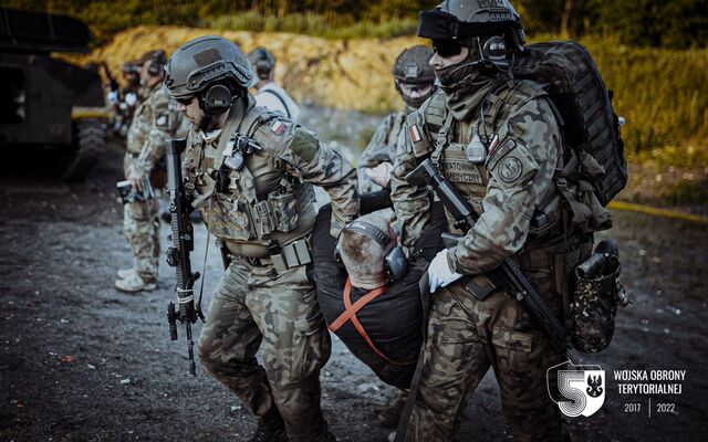Ćwiczenie Tactical Prison Rescue w 12WBOT