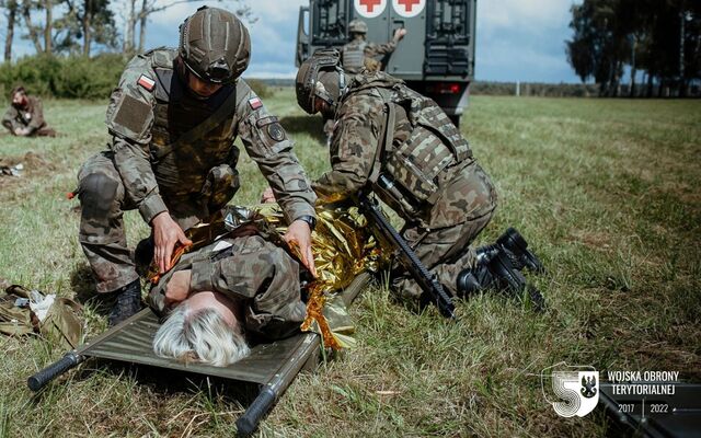 COMBAT MEDIC: ćwiczenia w Kijewie