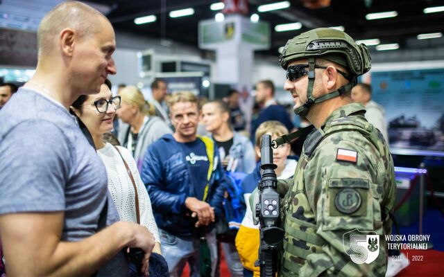 Terytorialsi na MSPO w Kielcach