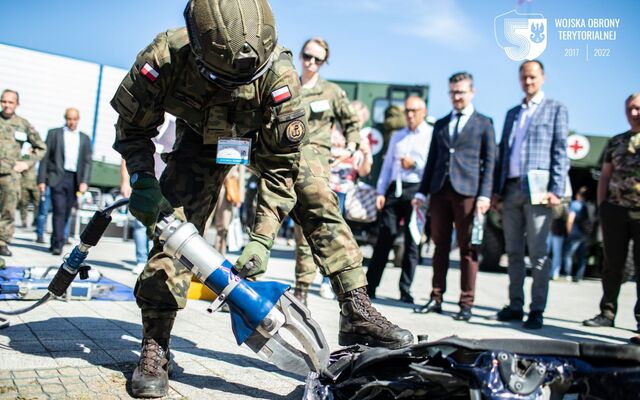 Terytorialsi na MSPO w Kielcach