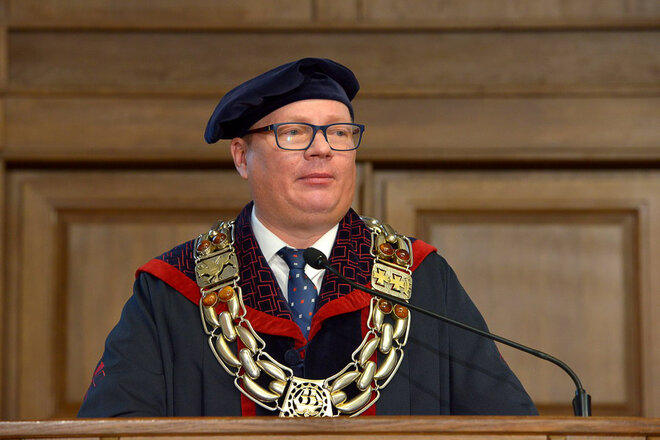 Prof. Krzysztof Wilde, rektor Politechniki Gdańskiej. Fot. Krzysztof Krzempek / Politechnika Gdańska