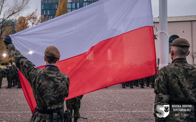 Pierwsza przysięga Stołecznych Terytorialsów