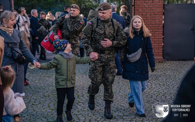 Pierwsza przysięga Stołecznych Terytorialsów