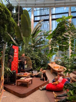 Inauguracja programu w ogrodzie Olivia Garden 25