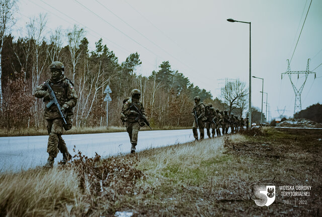 Szkolenie rotacyjne 18 Stołecznej Brygady OT