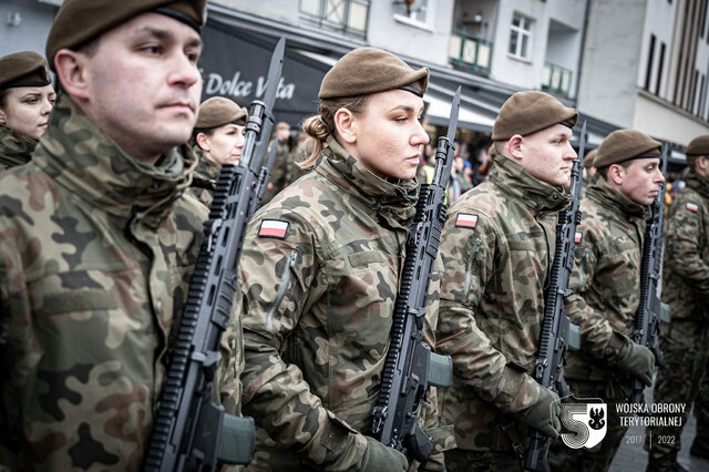 Pierwsza przysięga Terytorialsów w Opolu