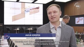 Capital Markets Day in KGHM 20-21 11 2023 Jakub Szkopek - analyst, Erste Securities