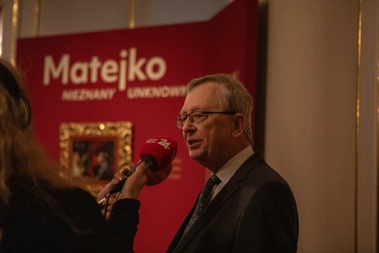 Briefing prasowy do otwarcia wystawy Matejko nieznany_fot.2