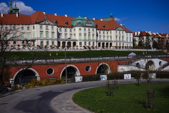 View of the Royal Castle in Warsaw_photograph by Maciek Jazwiecki_The Royal Castle in Warsaw