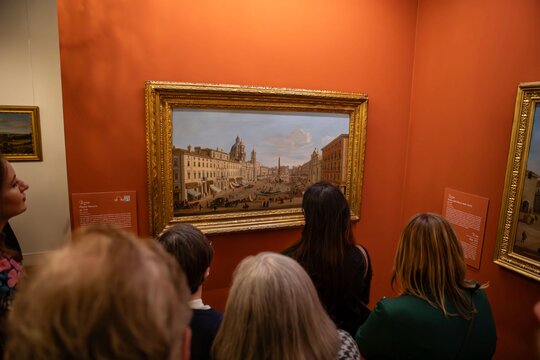 Opening of the exhibition_Italian views by van Wittel