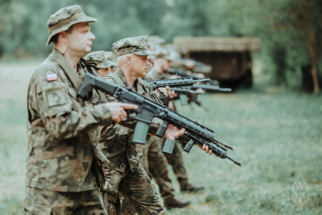 Szkolenie rotacyjne łódzkich Terytorialsów