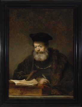 Rembrandt van Rijn_Uczony przy pulpicie