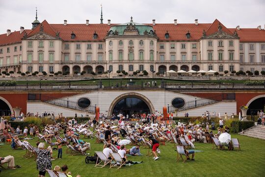 Królewski Piknik 2024 fot. Zamek Królewski w Warszawie