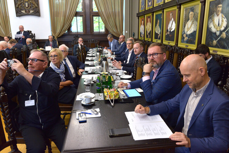 Inauguracyjne posiedzenie Zespołu Doradców Gospodarczych przy Rektorze PG