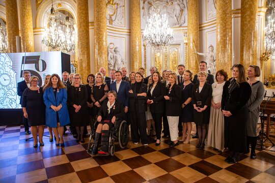 Gala jubileuszowa 2024_zakończenia obchodów jubileuszu Zamku Królewskiego_fot.5