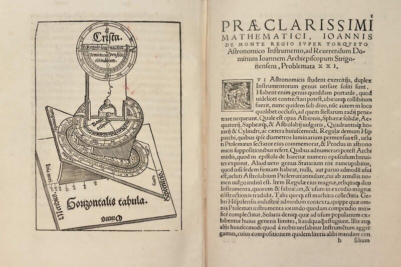 Johann Regiomontan „Scripta clarissimi mathematici”, 1544
