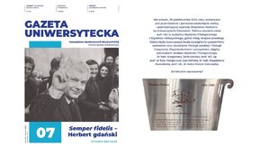 Najnowsze, specjalne wydanie Gazety Uniwersyteckiej.