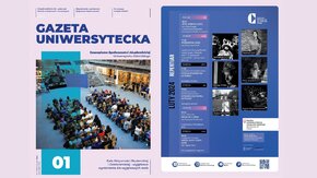 Zwiastun najnowszego wydania Gazety Uniwersyteckiej – Styczeń 2024.