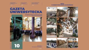 Zwiastun najnowszego wydania Gazety Uniwersyteckiej - Listopad 2022