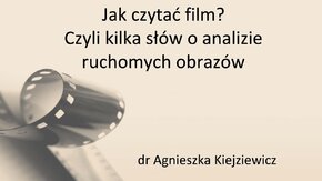 "Jak czytać film? Czyli kilka słów o analizie ruchomych obrazów" - dr Agnieszka Kiejziewicz

Lekcje UG – gotowe materiały w formie lekcji, przygotowane przez pracowników Uniwersytetu Gdańskiego, które można wykorzystać w szkole oraz podczas nauczania zdalnego.  

#LekcjeUG #UGdzielisięwiedzą  

Współpraca z #SaurNeptunGdańsk