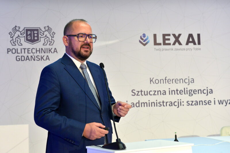 Kajetan Komar-Komarowski, prezes zarządu Lex Secure AI. Fot. Krzysztof Krzempek/PG