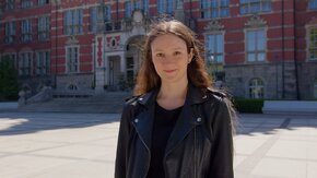 Basia Klaudel, absolwentka Wydziału Elektroniki, Telekomunikacji i Informatyki PG, wyróżniona w rankingu Forbes 25 under 25 za budowanie narzędzi sztucznej inteligencji w medycynie.
Współzałożycielka The Lion. AI