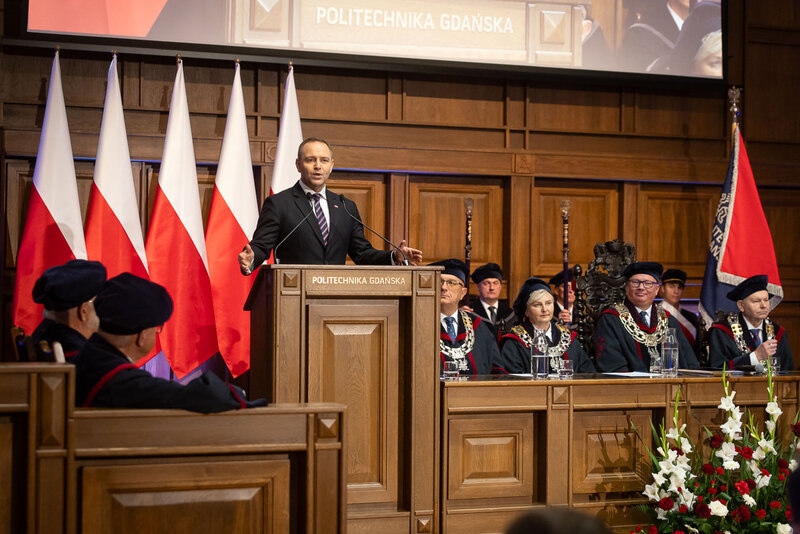 Przemówienie Prezydenta RP Karola Nawrockiego podczas inauguracji roku akademickiego na Politechnice Gdańskiej