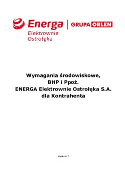 Pobierz Zał  2c - Wymagania środowiskowe, BHP i Ppoż