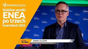 Na temat #WynikiEnei po trzech kwartałach 2025 r. mówi Marek Lelątko, wiceprezes Enei ds. finansowych. W materiale informacje dotyczące m.in. sytuacji w Bogdance, trendów w wytwarzaniu energii oraz rekordowych inwestycji w sieć dystrybucyjną. Czy transformacja energetyczna Grupy Enea przyspiesza i jak wpływa to na finanse spółki?