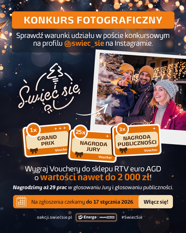 Konkurst fotograficzny Świeć się z Energą