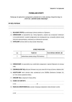 Pobierz FORMULARZ OFERTY zał nr 1