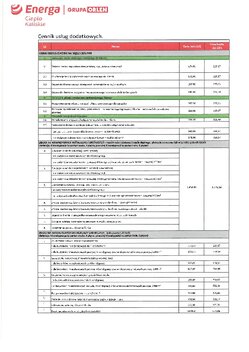 Pobierz Cennik usług dodatkowych