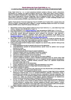 Pobierz Klauzula informacyjna ECK dla osób fizycznych zawierających umowy