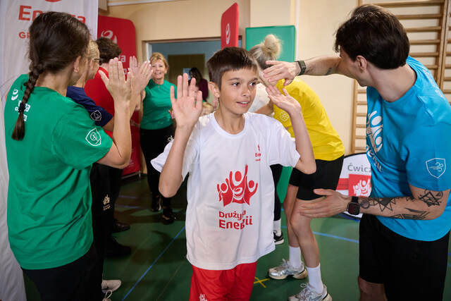Lekcja WF-u w Liniewie (4)