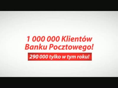 Kampania wizerunkowa Banku Pocztowego w dniach 5 grudnia  - 16 grudnia 2011. 