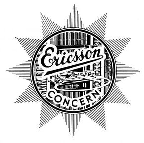 Ericsson - logo kursywa 2