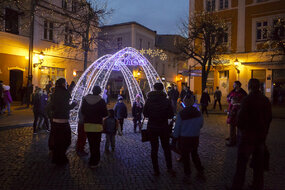 Świąteczne Iluminacje Enei - Leszno 2015_ 8