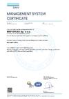 EN ISO 9001 MKF-ERGIS expiry 2029-07-04