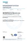 EN ISO 14001 MKF-ERGIS expiry 2029-04-30