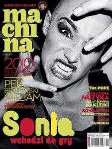 Ekskluzywne sesje, wywiady i prognozy 2010 w styczniowej Machinie