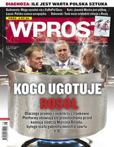 Rosół, gaz, medialny salon i specjalny raport olimpijski w najnowszym WPROST