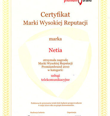 Klienci doceniają Netię!