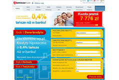 W Wirtualnej Polsce kredyt hipoteczny tańszy niż w banku
