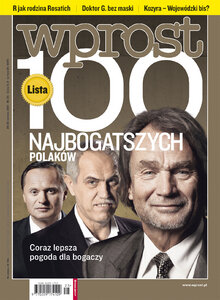 WPROST: lista 100 najbogatszych Polaków